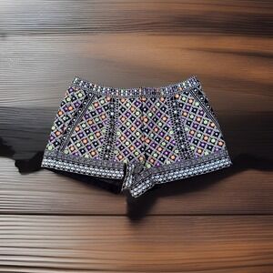 Ons Ounis 100% Cotton Multicolored Shorts-‎ Size 4